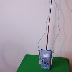 "We Love Stitch" Cell Phone Pouch / Crossbody Purse